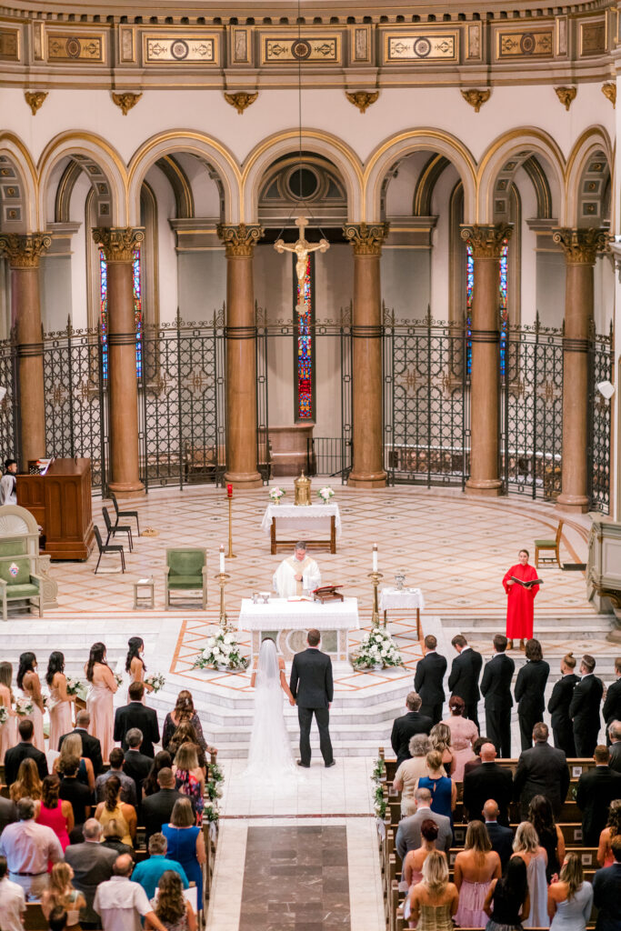 Classic and Traditional Catholic Wedding Ceremony